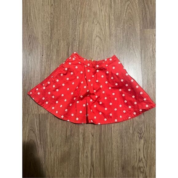 Kate Spade New York Girls Polka Dot Circle Skirt Red size 7Y - Picture 1 of 5